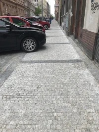 Perunova po rekonstrukci Praha 3